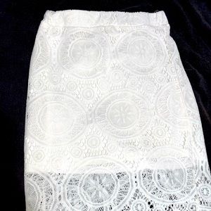Lace skirt